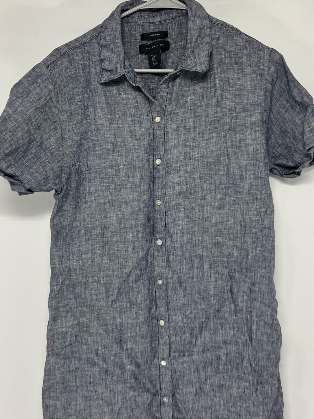 Tahari linen dress women’s large - Picture 2 of 5
